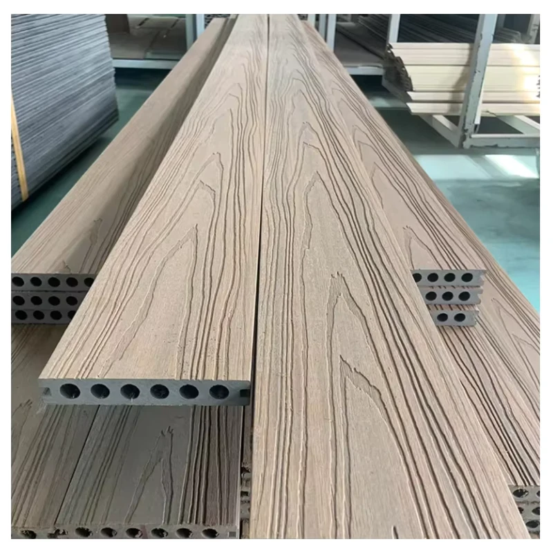 Outdoor Wpc Decking Waterproof Garden Anticorrosive Balcony Wpc Flooring More Colors