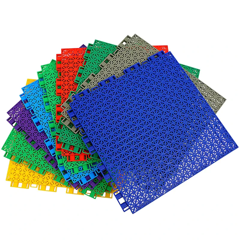 PP Floor Sport Courts Interlocking Floor Sport Tiles Outdoor Flooring