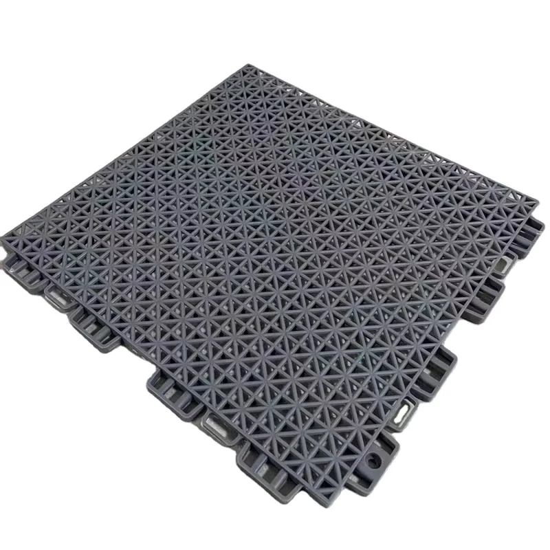 PP Interlock Professional Floor Tiles for Roller Skating Sport Court Platform Stadiums Hdpe