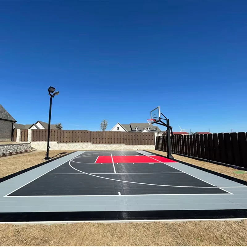 PP Interlocking Sports Floor Multi Sport Basketball Flooring for Sport Court