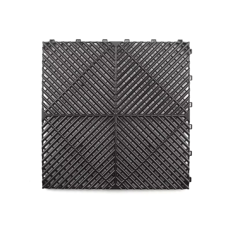 PP Protection Garage Link Pressure Interlockings Floor Tile Car Mats Plastic Modular Floor