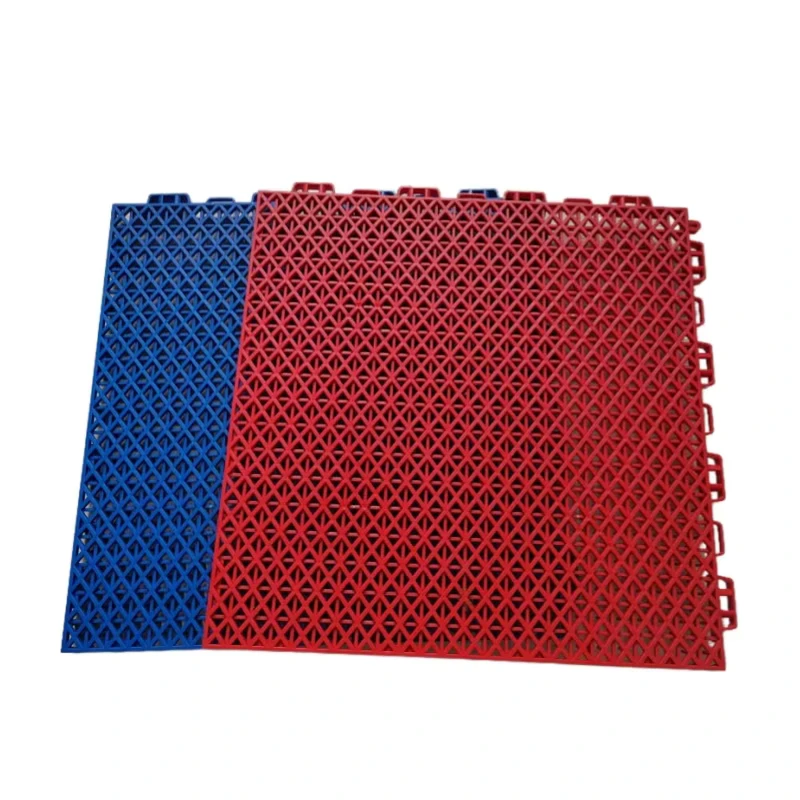 PP Tiles Sports Flooring Badminton Baseball Court Mat Click Lock Plastic Vinyl Flooring Mats Sports Floor Mats