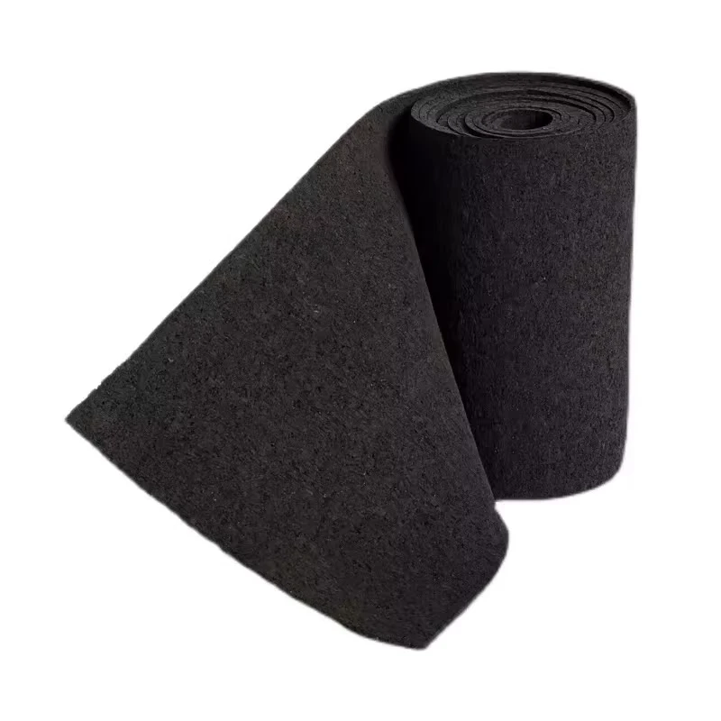 PUR Bonded Rubber Cork Decoupling Mat Polyurethane Soundproofing Material for Floor Vibration Dampening