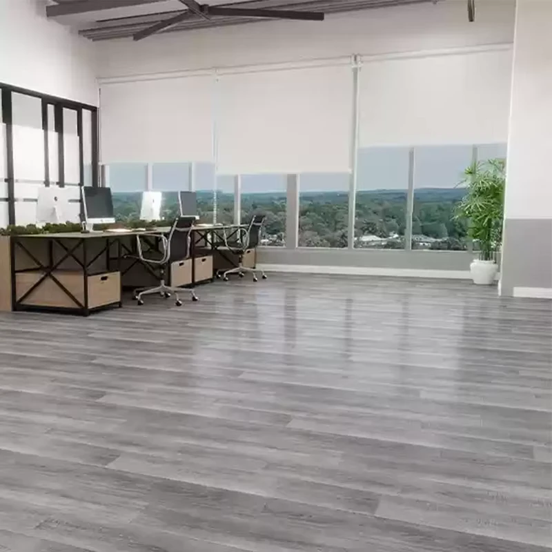 PVC Flooring Vinyl Plastic Grain Flooring for Indoor Waterproof Plastic Lock Vinyl Flooring