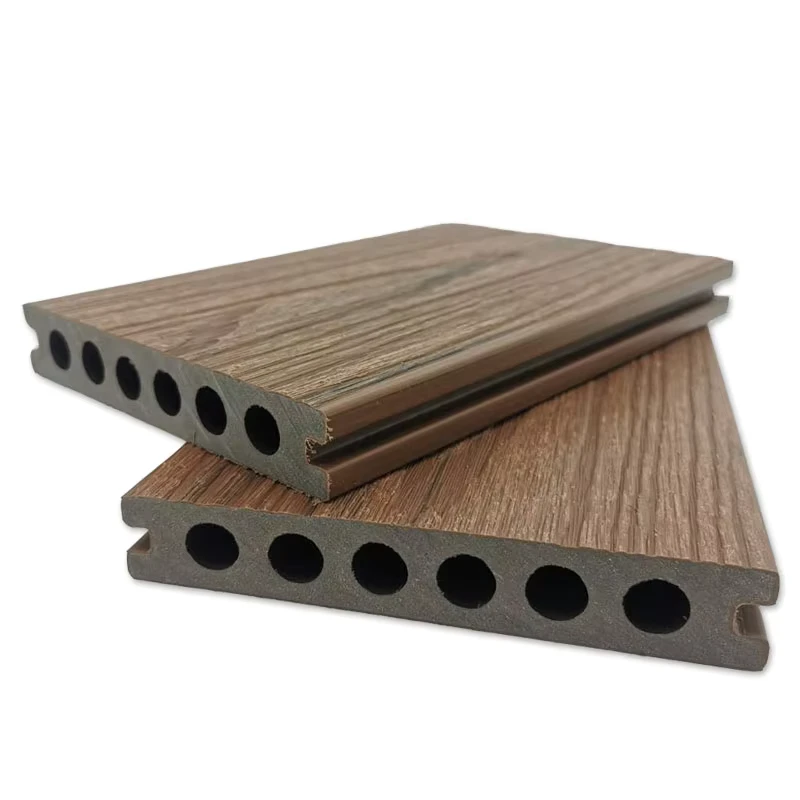 PWC Wood Tile Composite Board Pwc Decking Floor Interlocking Deck Tiles Outdoor