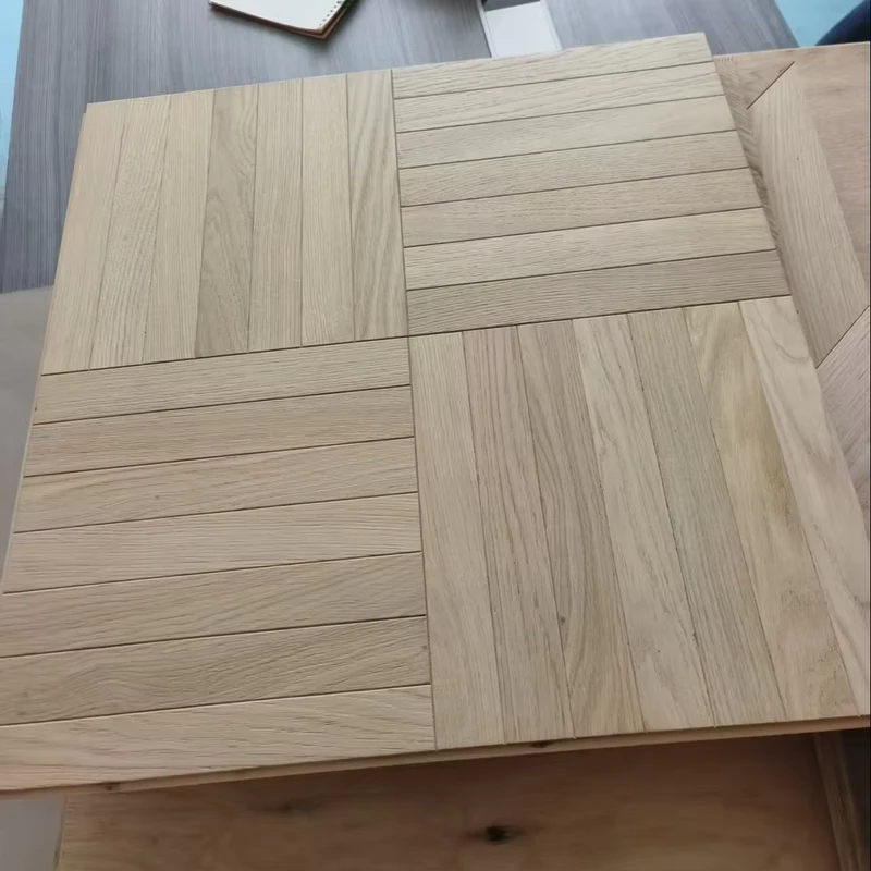Parquet Engineered Wood Flooring Stable Multi Layered Construction for High Traffic Areas Smooth Kitchen Bathroom Villa Outdoor
