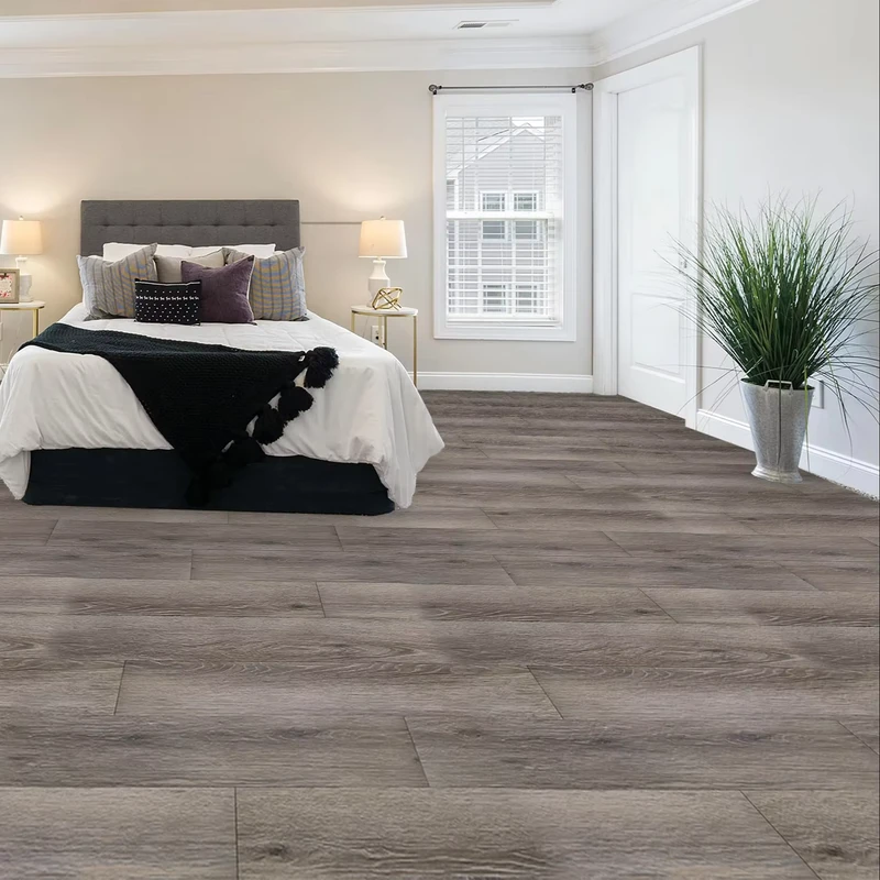 Pavimento SPC Floor Vinyl Non Slip Surface Durable Layer Hotel Bathroom Kitchen