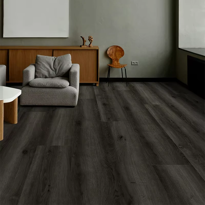 Pisos SPC 5mm Waterproof Flooring Eco Friendly Material Stone Grain School Corridors