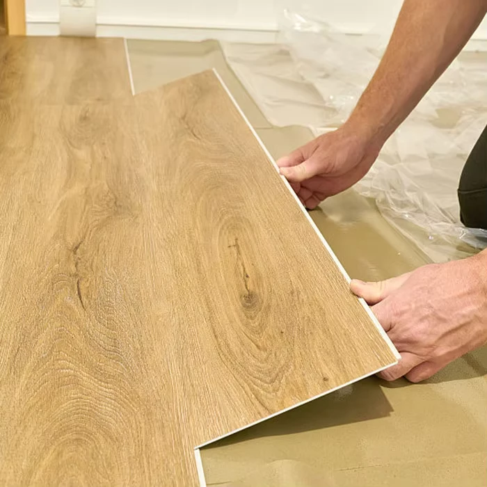 Plastic Flooring SPC Flooring Waterproof Rigid Core Vinyl Flooring 5mm 6mm 7mm 8mm for School