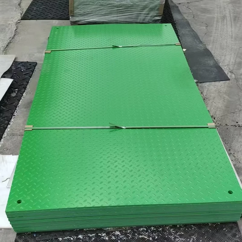 Plastic Road Mats for Paving Floor Protects Grass 4x8ft Durable Ground Protection Mat for Events Landscaping Sites
