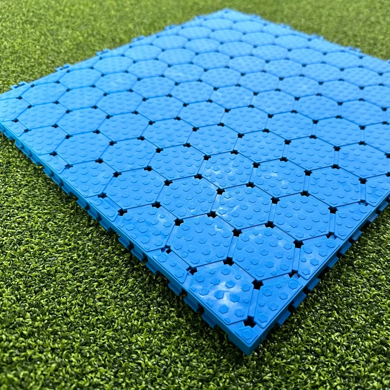 Plastic Sport Court Flooring Anti slip Sports Interlock Floor Tiles ASF V3