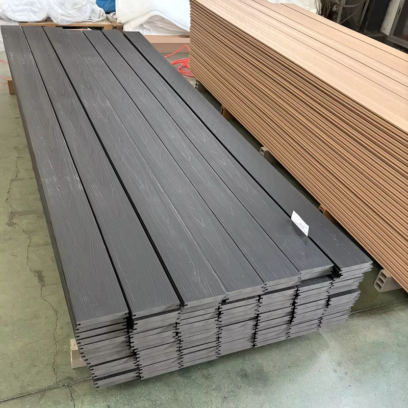 Plastic Wood Composite Roof Deck Waterproof Composite Wood Plastic Decking Outdoor WPC Flooring Board