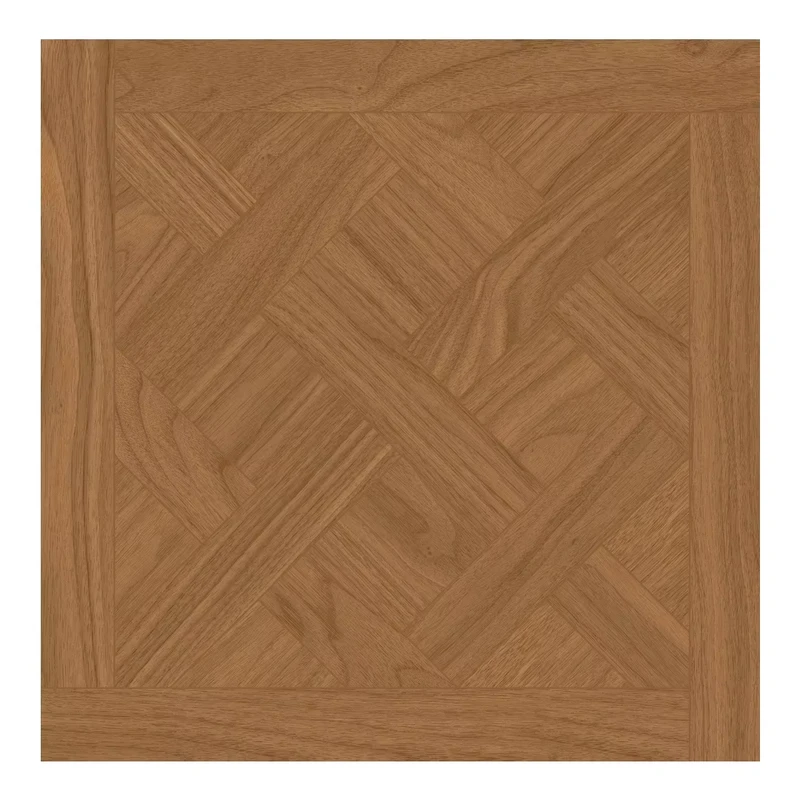 Popular Design 800x800mm Wood Grain Chestnut Matte Finish Porcelain Tiles Rustic Wooden Floor Tiles for Outdoor Hall for Bedroom