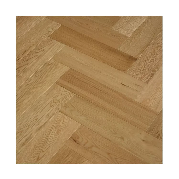 Popular Wooden Floor Fixing 3-layer UVlacquered Oak 3 Layer Herringbone Engineered Wood Flooring