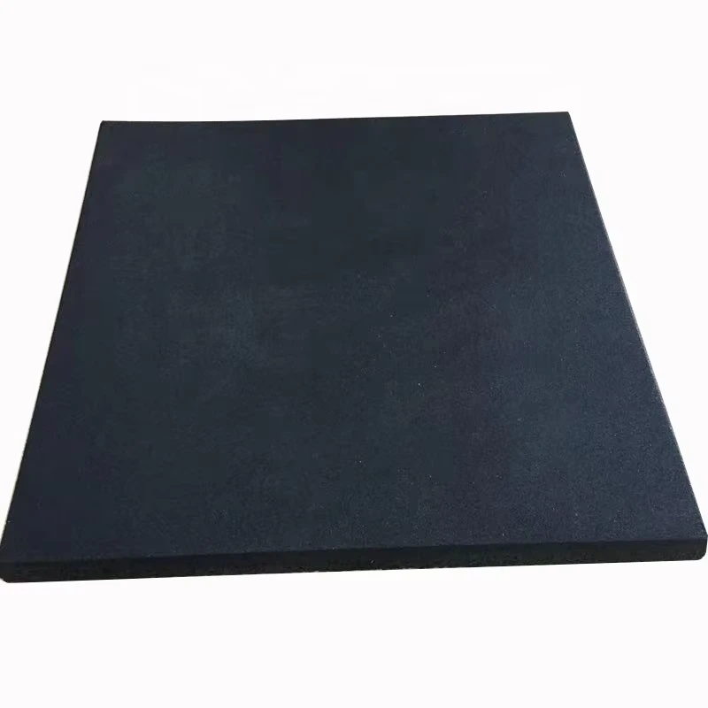 Powerman Fitness Floor Protective Black Gym Rubber Flooring Rubber Tiles