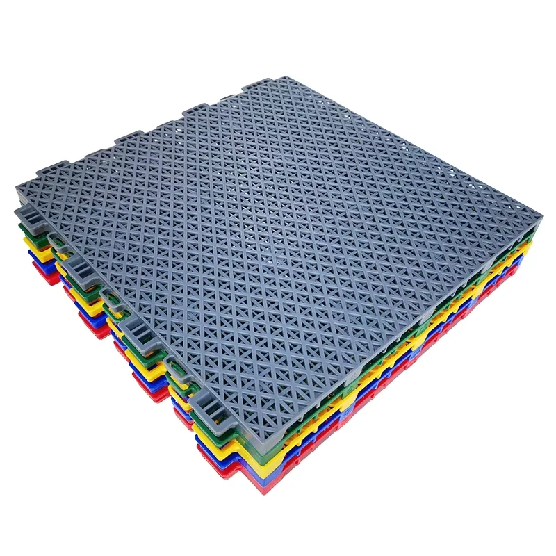Pp Material Outdoor Basketball Court Flooring Mat Tiles 3X3 Basketball Court Flooring