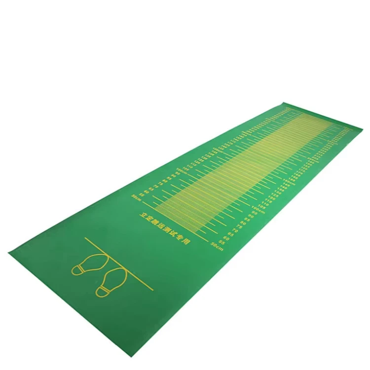 Prefabricated Rubber Physical Standing Long Jump Mat Durable Anti Slip Athletic Field Sports Flooring