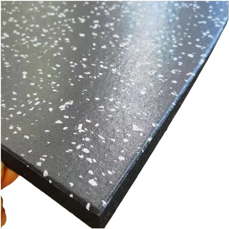 Premium High Density 1m*1m Gym Flooring Rubber Tiles Anti Slip Premium Rubber Flooring for Gyms