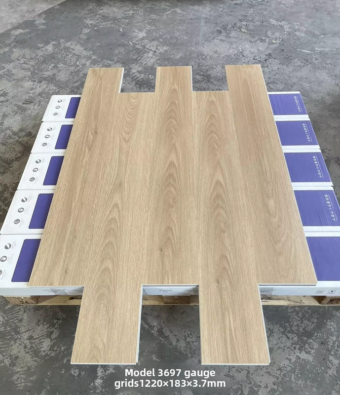 Premium Wood Look 0.5mm Wear Layer Click 5mm 6mm 8mm Spc Floor Lvt Lvp Waterproof Rigid Core Laminate Vinyl Tile Flooring
