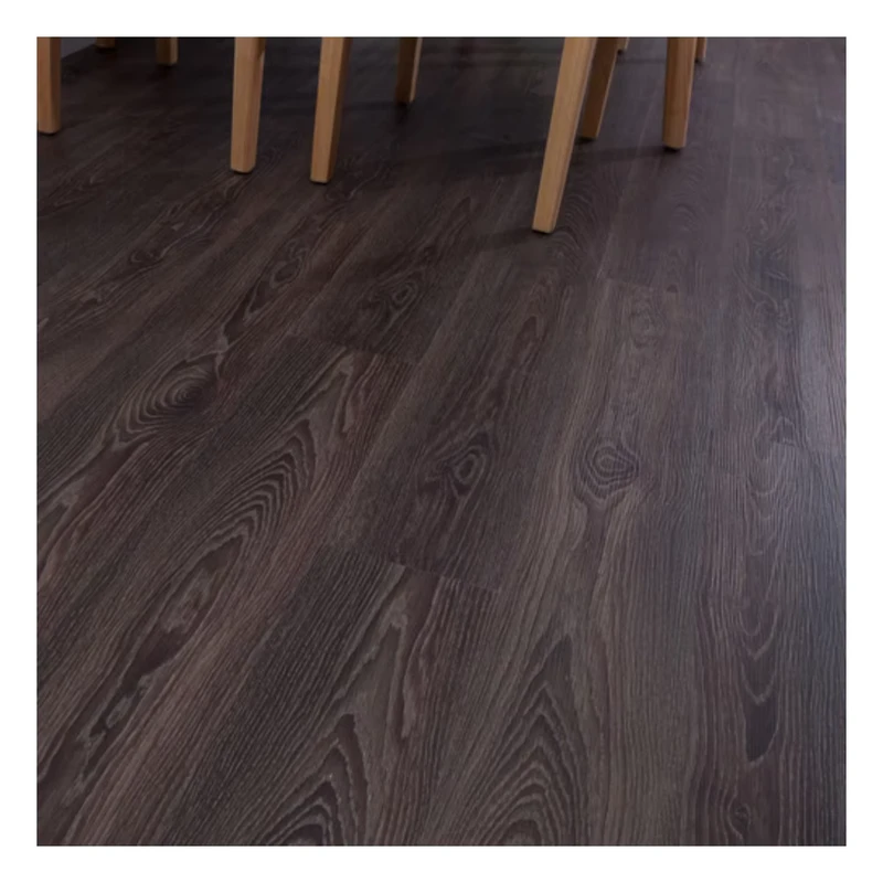 Price Dark Brown Waterproof Plastic Composite Lock Laminated Vinyl SPC Flooring for Interior
