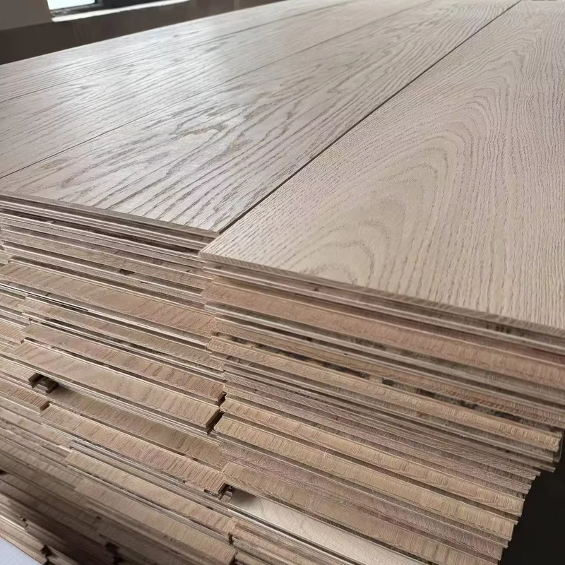 Prime Oak Engineered Flooring Interior AB Grade 15mm Solid Plank Timber Natural White Oak Wood Engineered Hardwood Flooring
