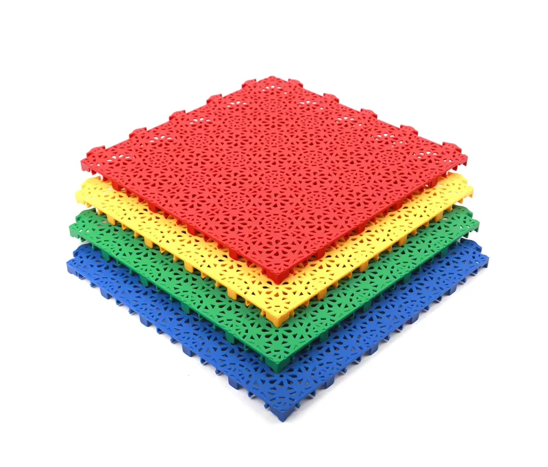 Professional Durable PP Plastic Outdoor Custom Basketball Court Sport Flooring Outdoor Basketball Court Flooring