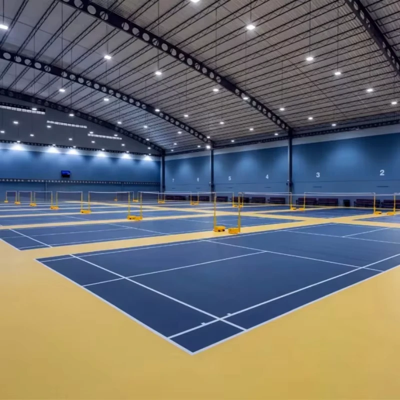 Professional High Elastic Shock Absorption 4.5mm Outdoor Floorball Court Sports Flooring for Hockey Court