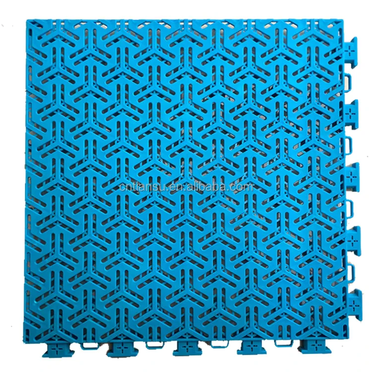 Professional Plastic Basketball Court Interlocking Tiles Outdoor Flooring Badminton Modern Design Multi Sport Snap Tiles