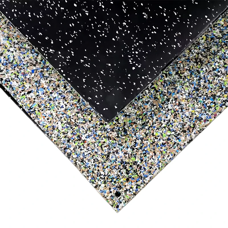 Professional Rubber Floor Tiles for Fitness Centers Anti slip and Noise Reducing High quality Rubber Floor Mats