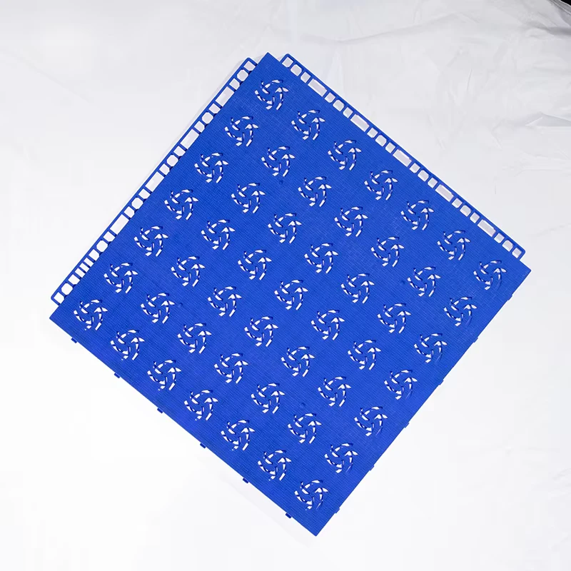 Professional TPE Soft Plastic Suspended Interlocking Sports Flooring Tiles for Pickleball and Basketball