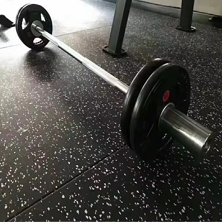 Protective Noise Reduction Rubber Flooring Mat No Smell Shockproof Gym Rubber Mat Indoor Rubber Flooring