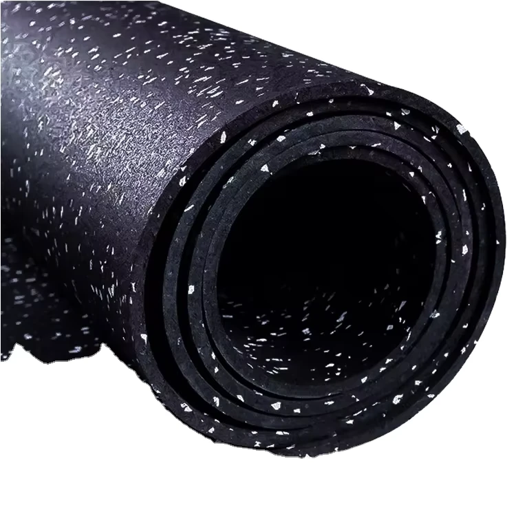 Room Fitness Sports Safety Indoor Rubber Flooring Rolls Eco Friendly Epdm Gym Rubber Flooring Mat