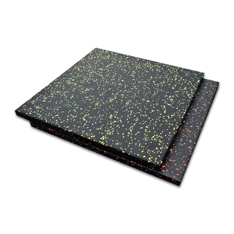 Rubber Flooring Mat Gym Fitness Outdoor 1*1m Floor Mat Flooring Tiles With EPDM