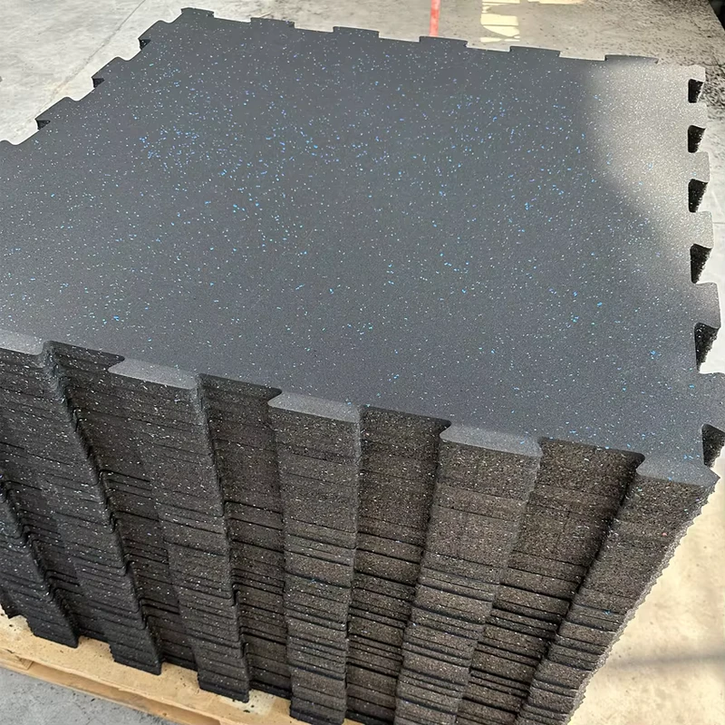 Rubber Protective Flooring Indoor 1mX1m 0.5m*0.5m Sport Rubber Gym Floor Tiles Protective Mat for Gym