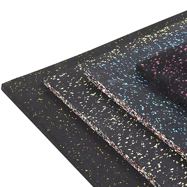 Rubber Protective Flooring for Treadmills Ellipticals & Stationary Bikes Gym & Hall Use Waterproof Shock Absorption
