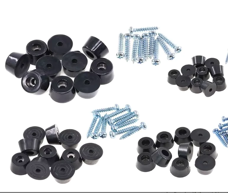 Rubber Thick Wear resistant Floor Protection Footpad Table Chair Stool Leg Furniture Silent Footpad 23x18x16mm