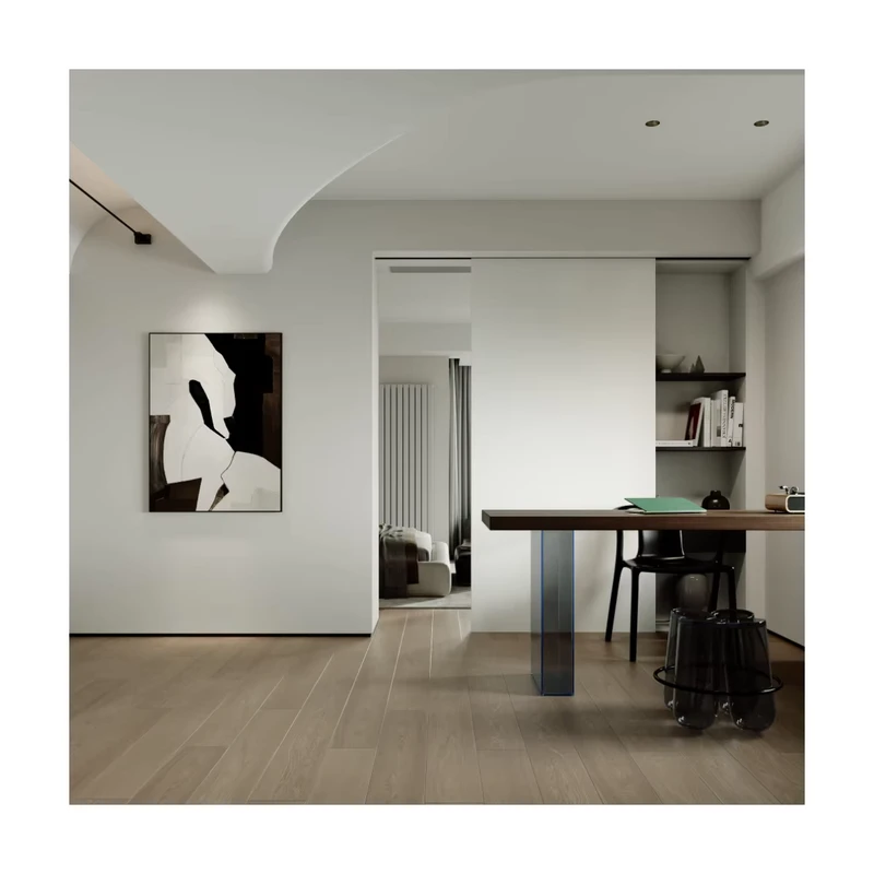 Rustic Style Hardwood Flooring Wire Brush Engineered Wood Flooring Modern Bamboo Flooring Indoor Traditional