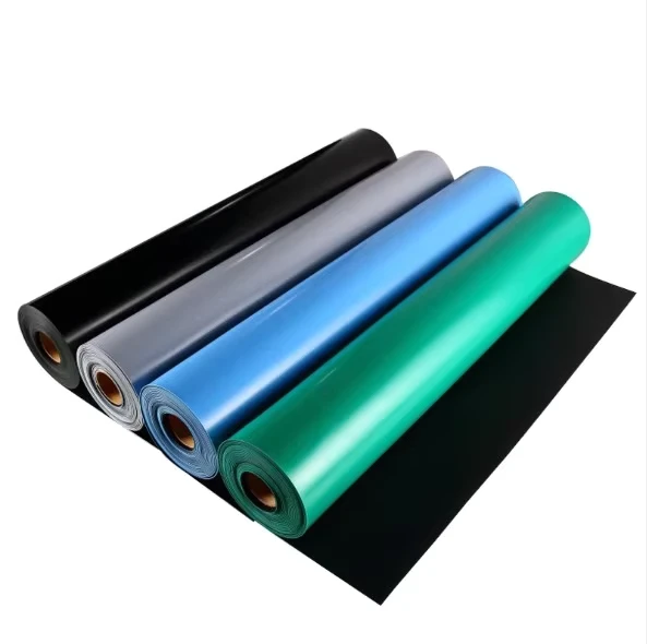 S4 0.6*10m*2mm Anti Static Floor Mat ESD Table Rubber Roll ESD Rubber Mat