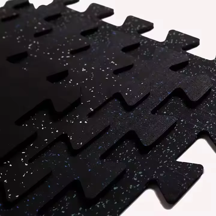 SHVMU Gym Mat Sports Flooring Roll Tiles Rubber Floor
