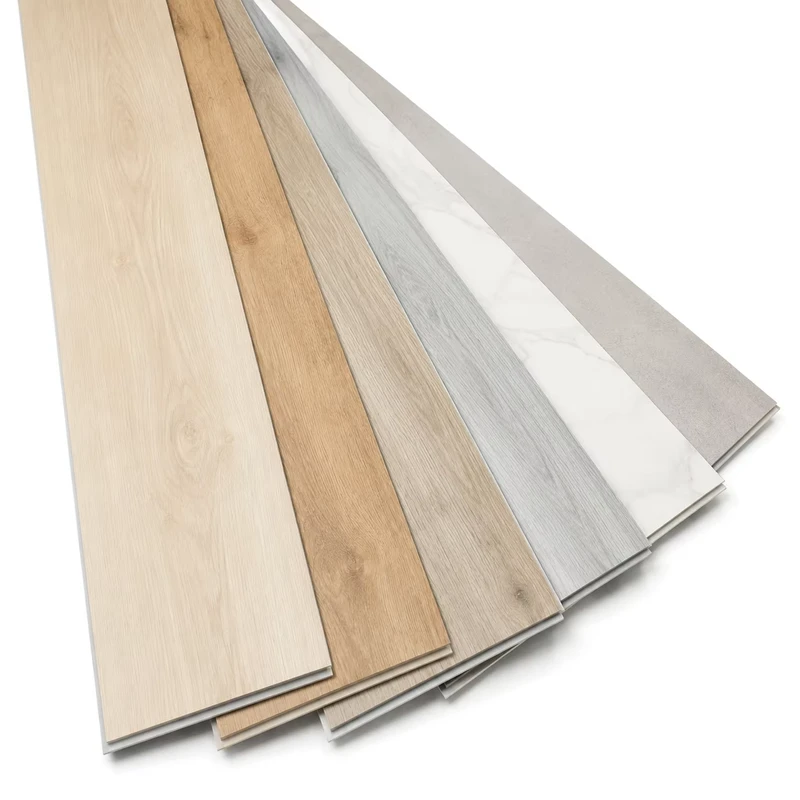 SPC Bamboo Crystal Flooring Sample Set Wood Solid Stone Series Commercial Buyer Reference WYRAX