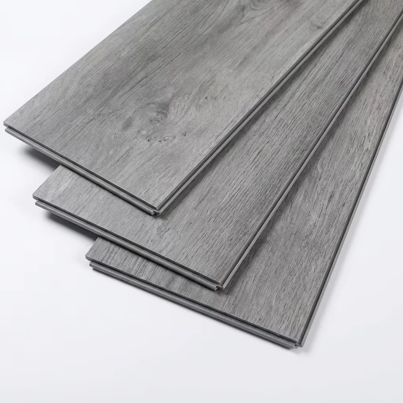 SPC Click Lock Flooring Waterproof Vinyl Plank Rigid Core LVT Stone Plastic Composite Wood Grain Floating Floor Easy Install