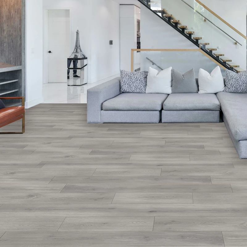 SPC Flooring Marble Grain Luxury Design Hotel Suite Cinema