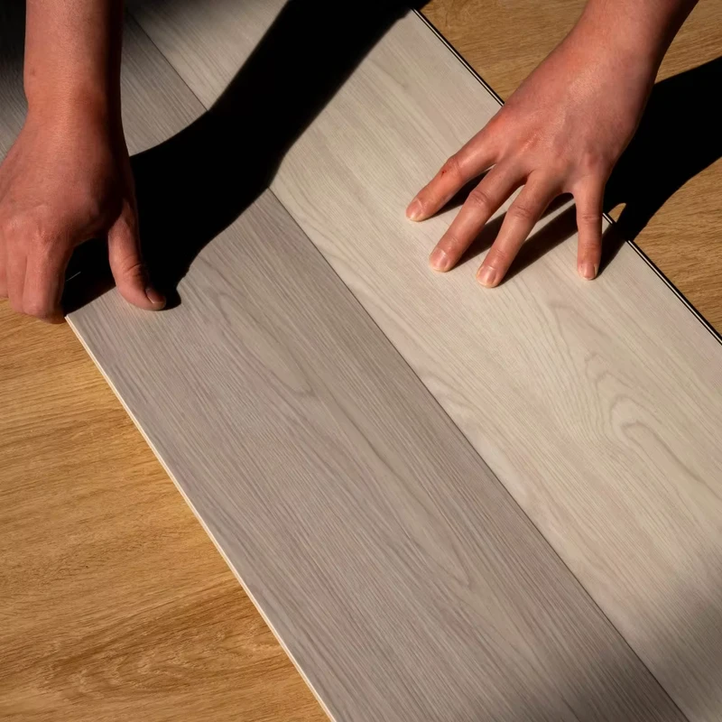 SPC Flooring Waterproof Wood Plastic Grain Composite PVC Vinyl Flooring Plank 8mm Floor