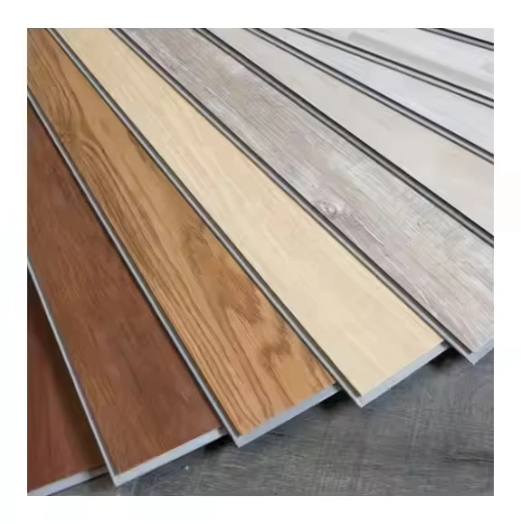 SPC Waterproof Flooring Quick Installation Plastic Based 4mm Wear Resistant for Apartments Hospitals Hotels Villas