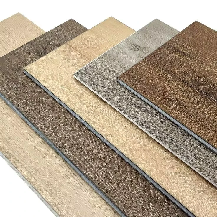 SPC Waterproof and Scratch Resistant Vinyl Flooring for Residential and Commercial Interior Floors
