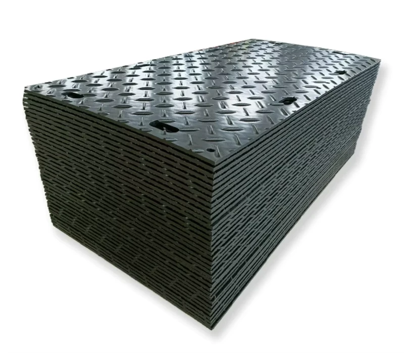 Safe Non-slip Walkways Ground Protection Mat Hdpe Temporary Floor Protection Mats