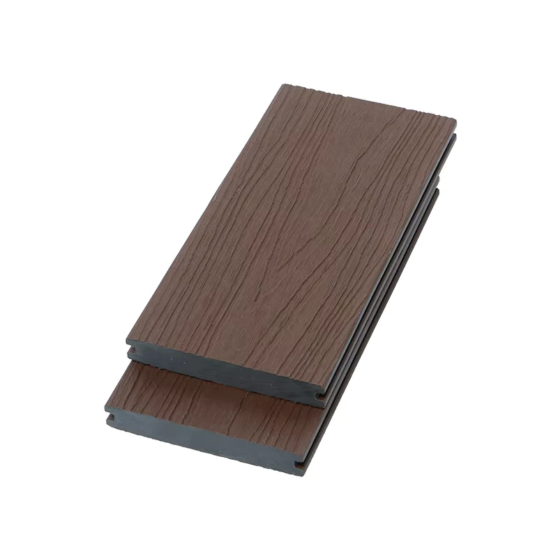 Second-Generation Co-Extruded Solid Wood-Plastic Flooring for Outdoor Courtyards WPC Decking