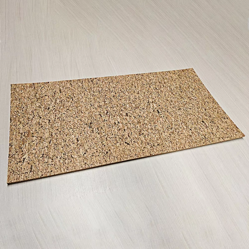 Self Adhesive Cork Floor Tiles Waterproof Natural Cork Flooring Planks Peel and Stick for Home Office