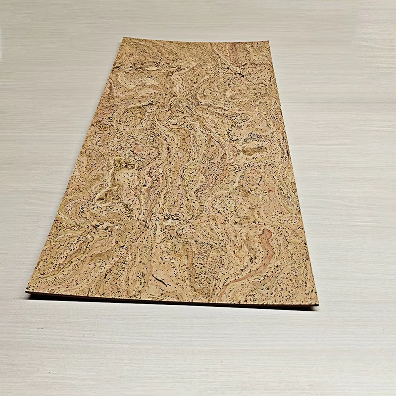 Self Adhesive Cork Floor Tiles Waterproof Natural Cork Flooring Planks Peel and Stick for Home Office