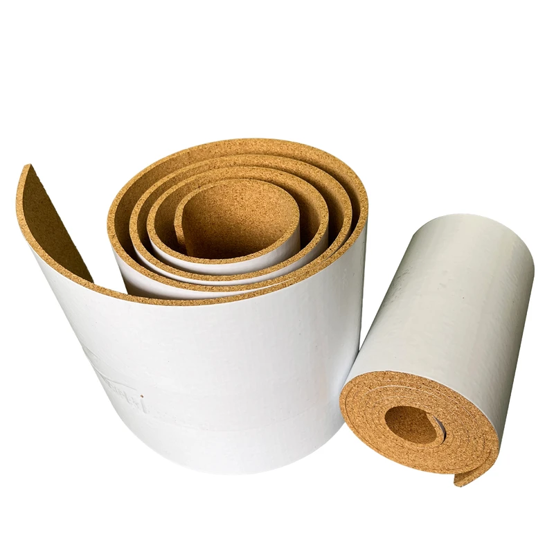 Self Adhesive Cork Rolls Modern Design 1mm 12mm Thickness Cork Sheet Board Flooring Trims Foam Wall Protection